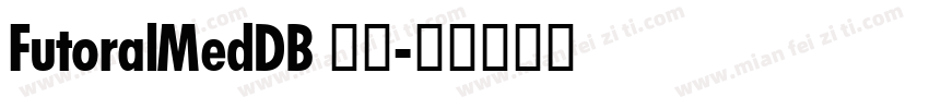 FutoralMedDB 常规字体转换